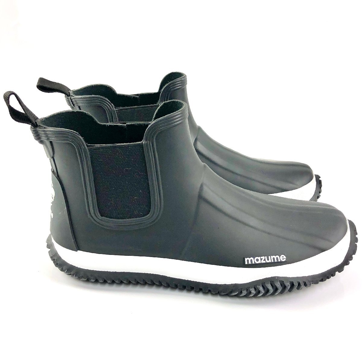 【良品】マズメ シューズ ボートブーツ ブラック サイズ：XL（27cm） | MAZUME 釣り靴 レインパンツ 防水 デッキシューズ 船 靴 長靴の画像3