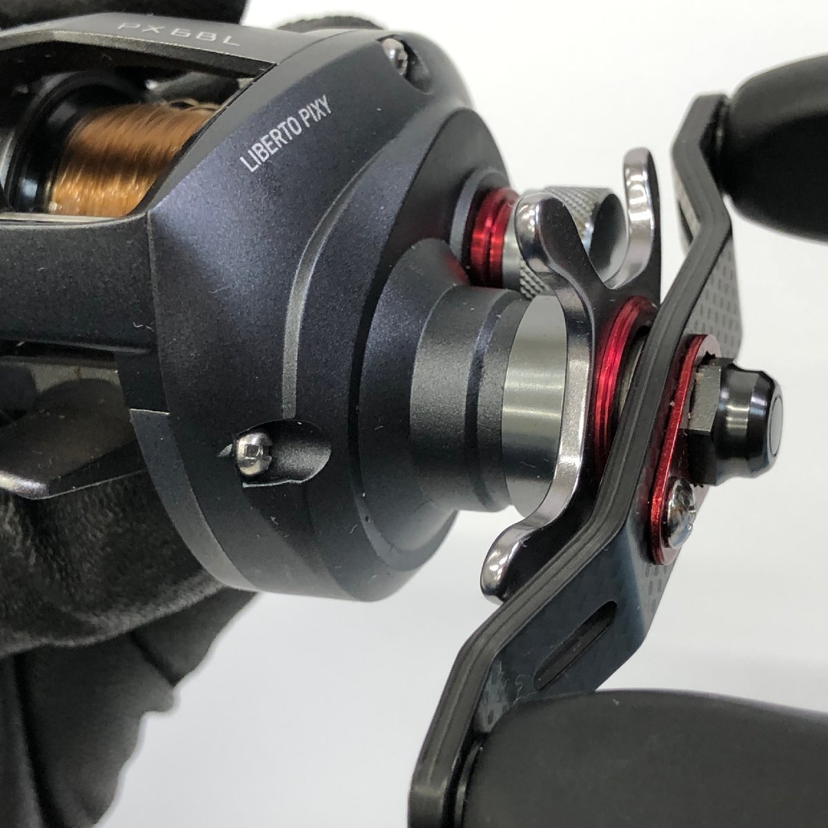 K ダイワ リベルトピクシー PX68L アイズファクトリー フィネススプール カスタム 左巻 純正スプールあり | DAIWA バス釣り ベイトリールの画像10