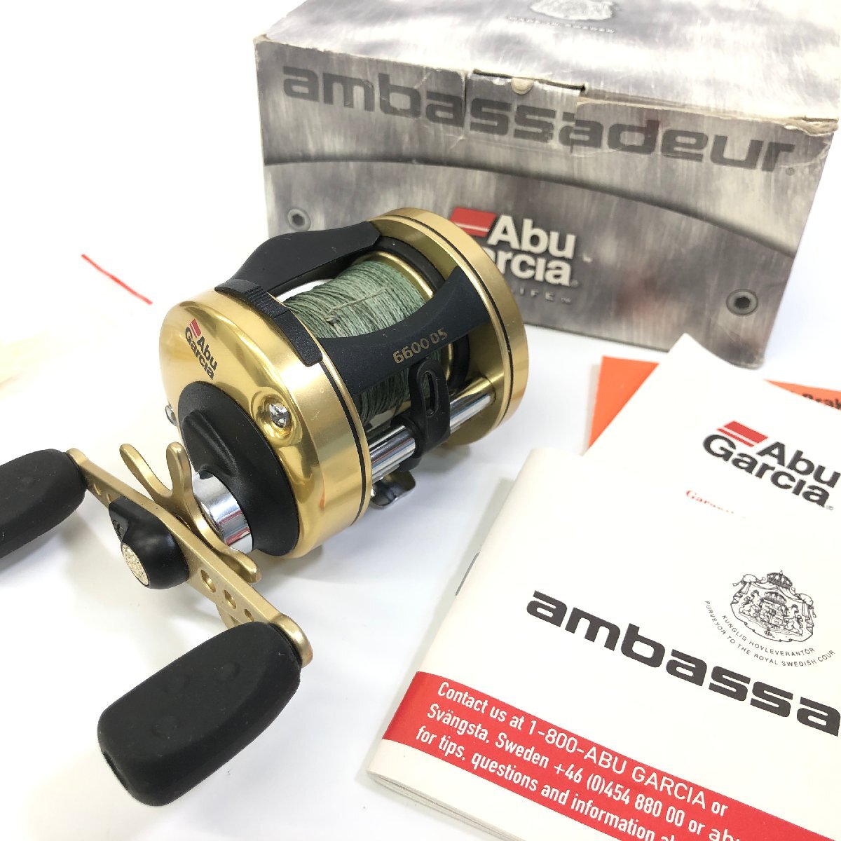 K アブ アンバサダー 6600 DS 右巻き ベイトリール | Abugarcia Ambassdeur バス釣り マグネットブレーキ バス釣り 雷魚 ヘビータックルの画像1