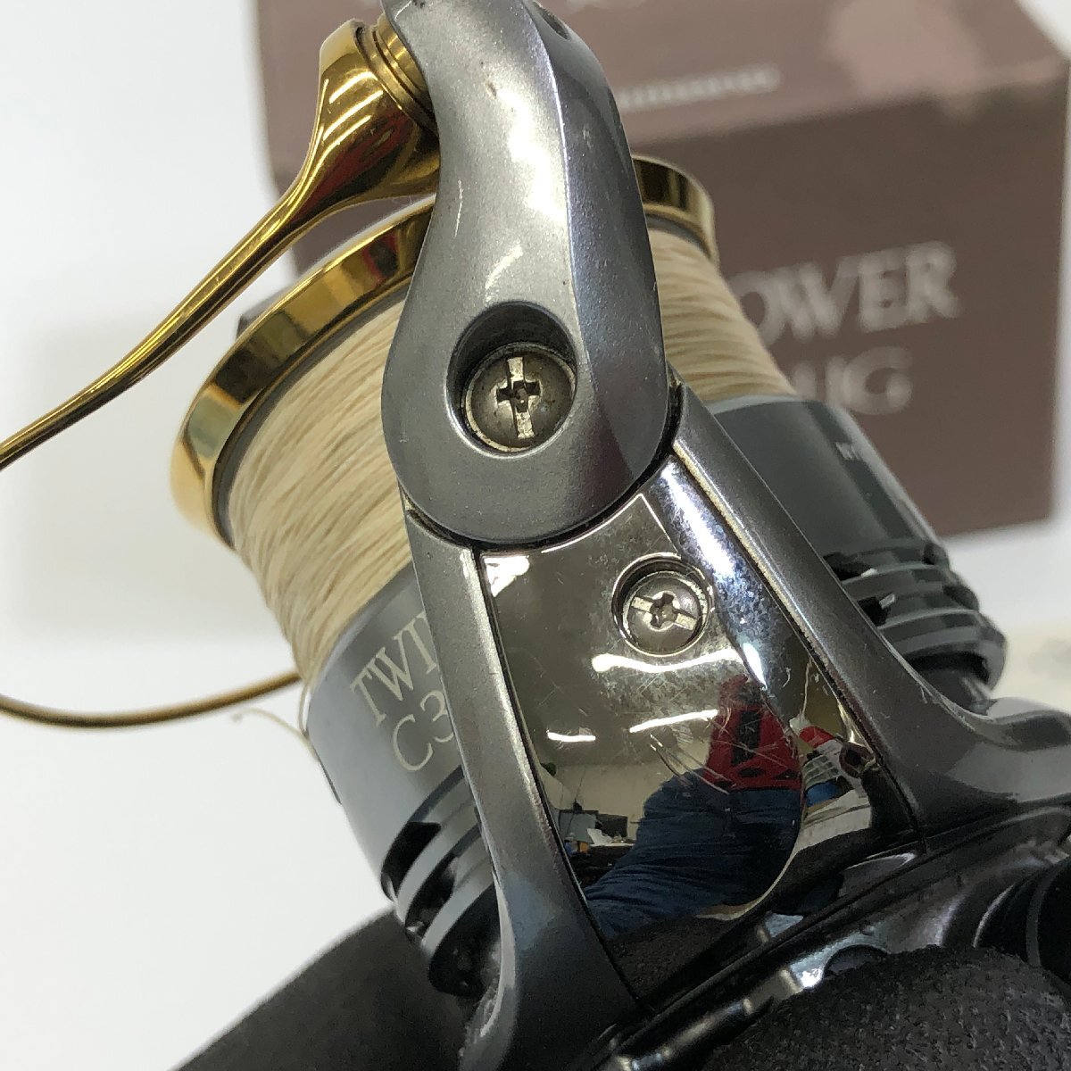 K シマノ 11 ツインパワー C3000HG スピニングリール 箱 | SHIMANO TWIN POWER Made in Japan Fishing reel バス釣り ライトソルトの画像6