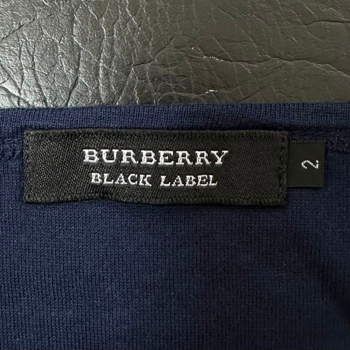 美品★BURBERRY/バーバリー★半袖Tシャツ★ボーダー★レッド/赤紺白★M