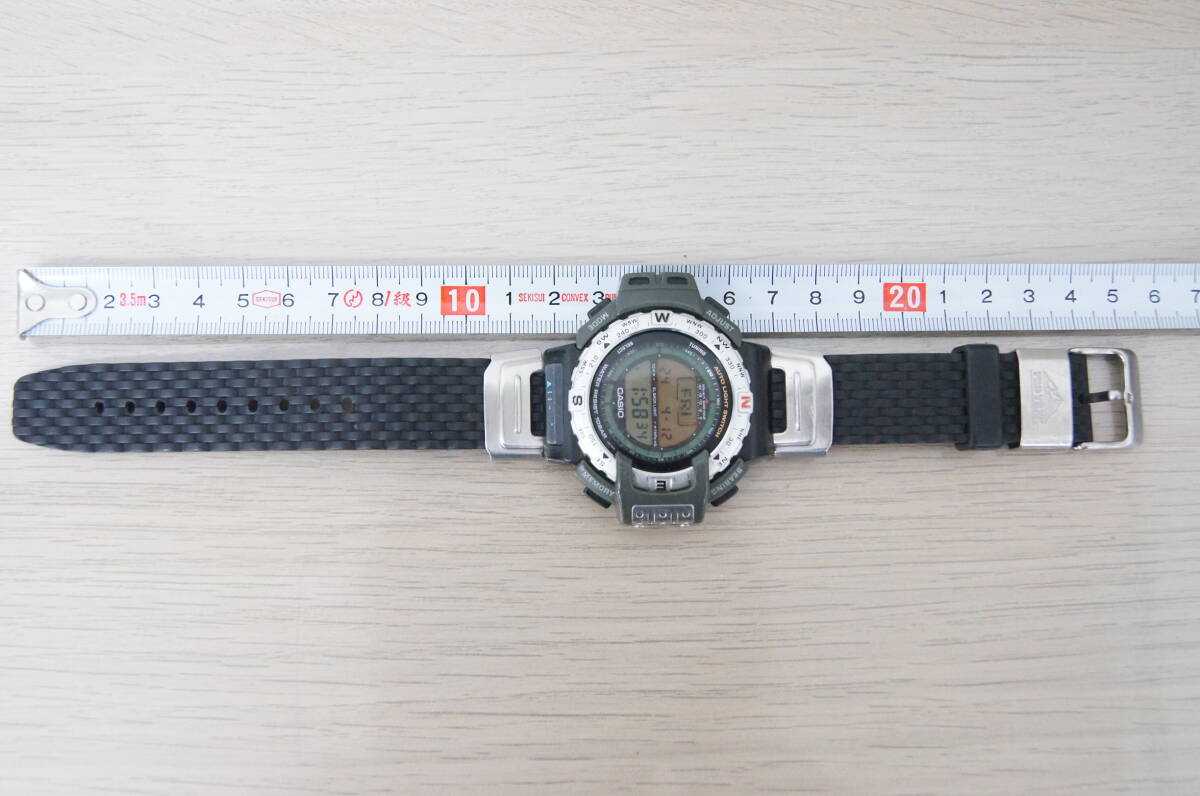 1000円～売り切り!! CASIO カシオ PROTREK プロトレック PRT-40 デジタル 腕時計 1J626の画像10