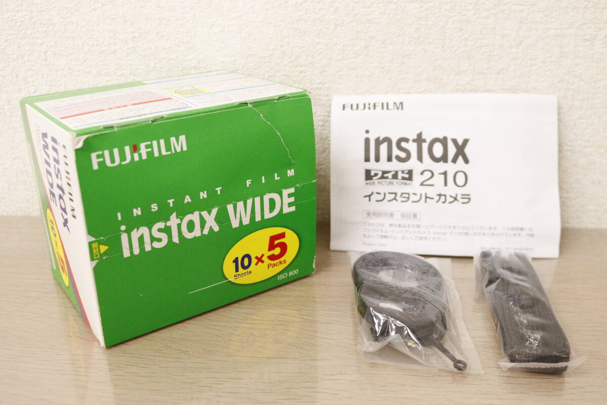  FUJIFILM/富士フィルム instax 210 インスタントカメラ ポラロイドカメラ 1J315_画像10