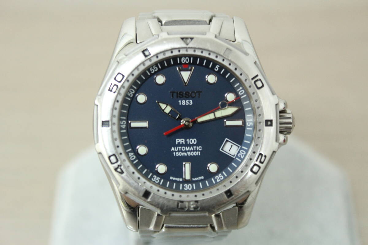 TISSOT ティソ 腕時計 PR100 AUTOMATIC 150m/500ft SWISS1853 自動巻き 3J343の画像2