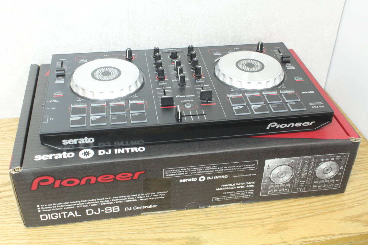 1000円～売り切り!!Pioneer パイオニア DDJ-SB DJコントローラー 2014年製 箱付き 13J670