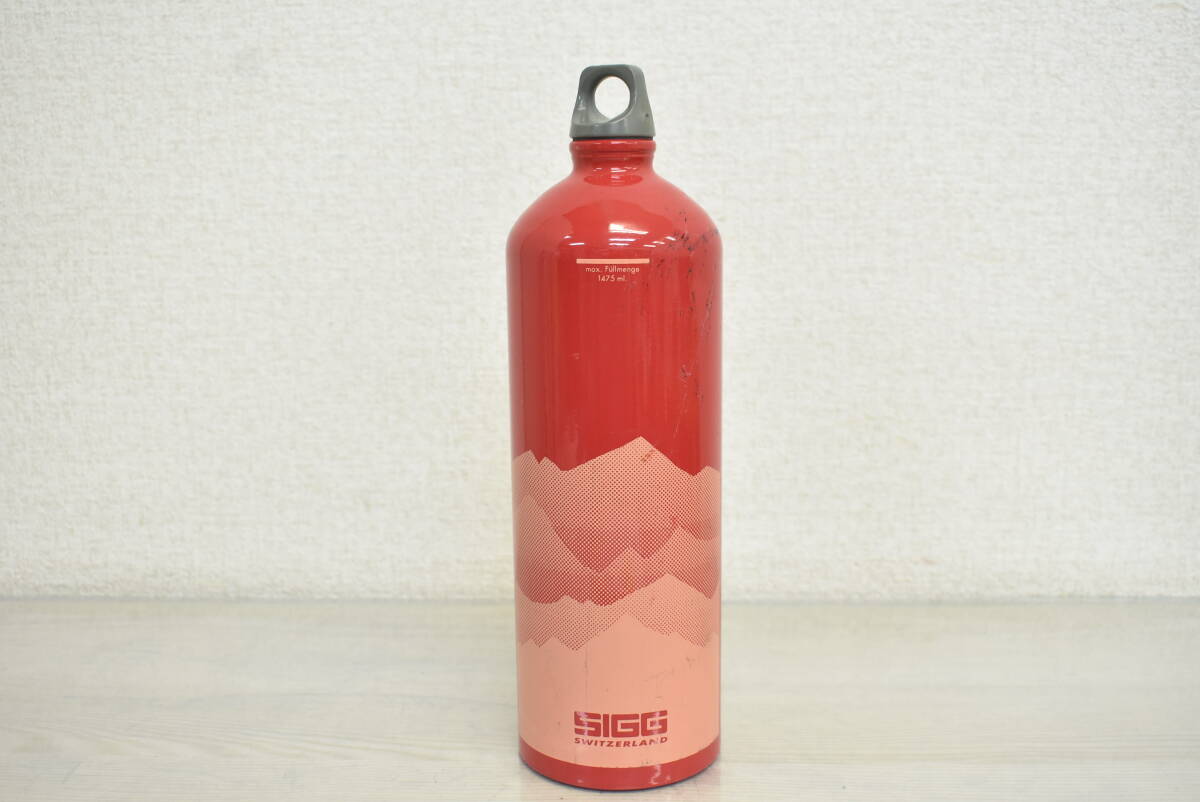 【中古品】SIGG シグ 燃料ボトル フューエルボトル 1.5L 実容量：1475ml アルミ製 5J575の画像4