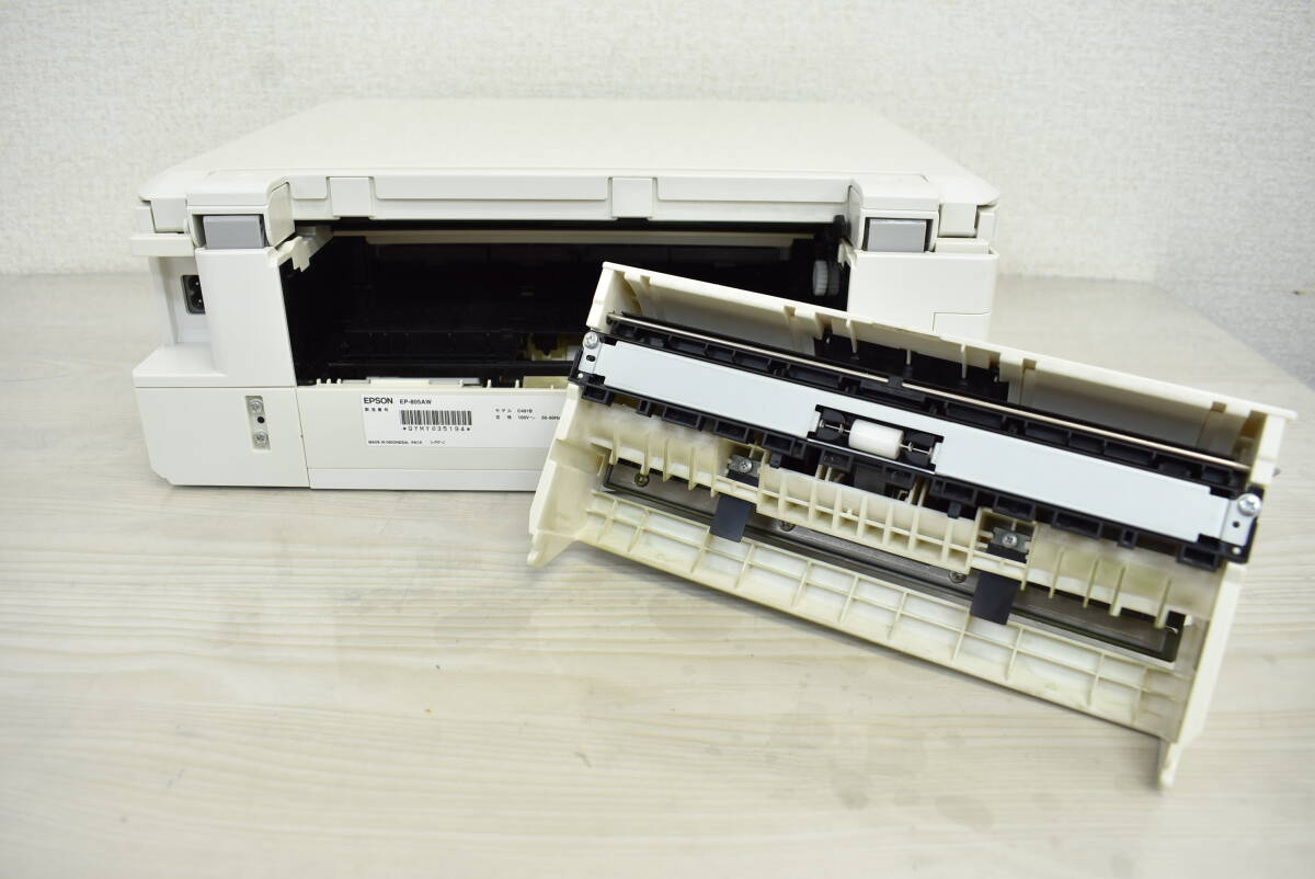  EPSON カラリオ EP-805AW インクジェットプリンター A4 2013年製 ジャンク 3J701_画像7
