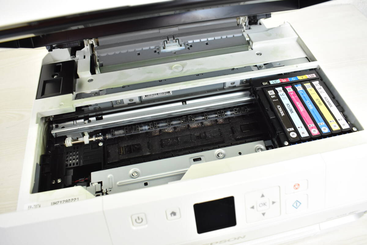 EPSON インクジェット複合機 A4プリンター EP-707A 8J702の画像4