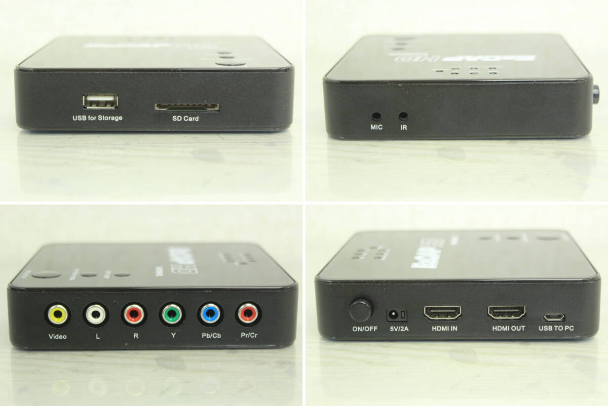 通電確認のみ/ジャンク品 EzCAP HD USBダイレクト キャプチャ ボード HDMI コンポーネント コンポジット 1J841の画像2
