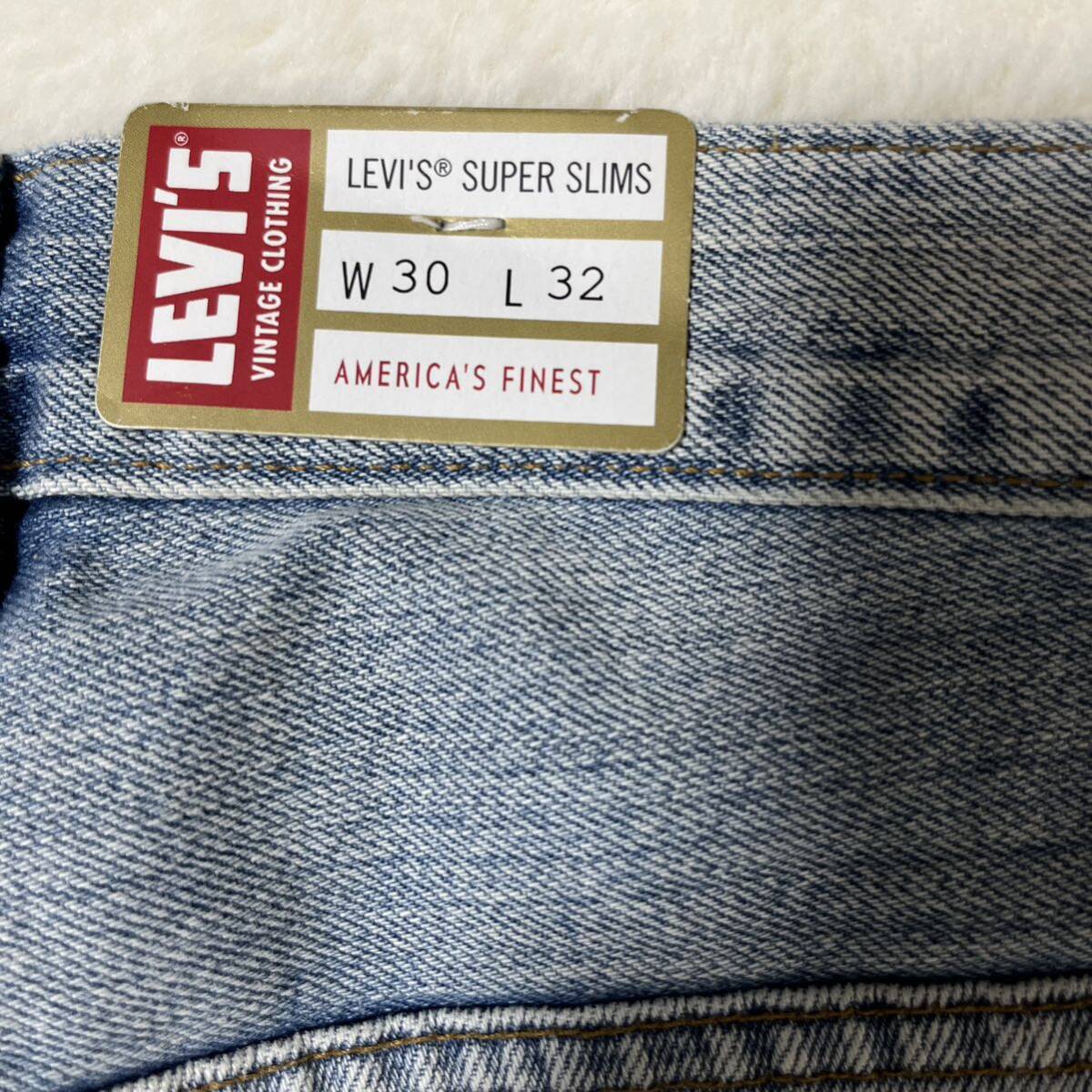 未使用品LEVI'S VINTAGE CLOTHING606W30デニムパンツ ジーンズ ビンテージ 復刻 1960年代モデル 36060-0005_画像4