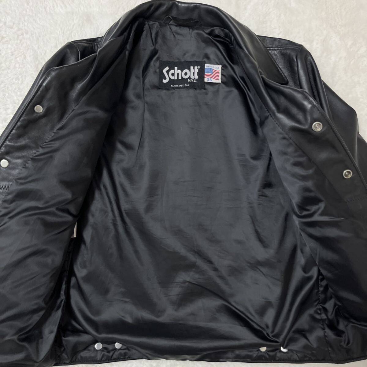 USA製Schott36レザージャケット トラッカージャケット 850SP本革 USA製Schott36レザージャケット トラッカージャケット 850SP本革