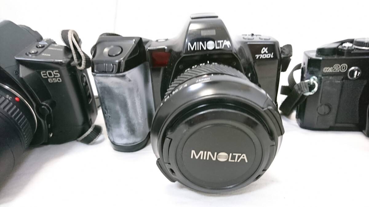 【USED品～ジャンク品】Canon キャノン MINOLTA ミノルタ他 カメラ 計14点セット/一眼レフ/フィルムカメラ/PENTAX/富士フイルム他/10-RMS44の画像3