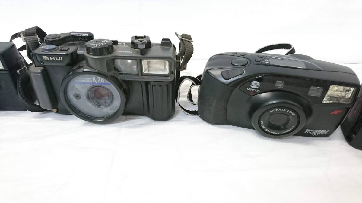 【USED品～ジャンク品】Nikon ニコン OLYMPUS オリンパス他 一眼レフ フィルムカメラなど 計17点/写ルンです/Konica/minolta/10-RMS45の画像5
