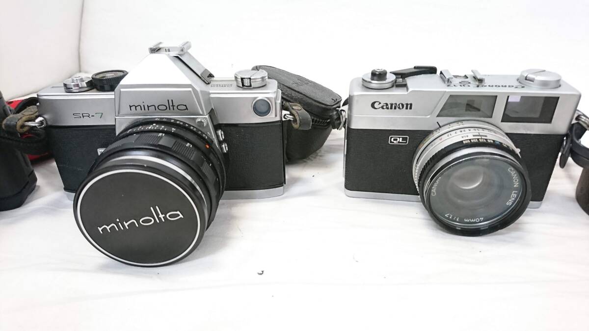 【USED品～ジャンク品】Nikon ニコン OLYMPUS オリンパス他 一眼レフ フィルムカメラなど 計17点/写ルンです/Konica/minolta/10-RMS45の画像3