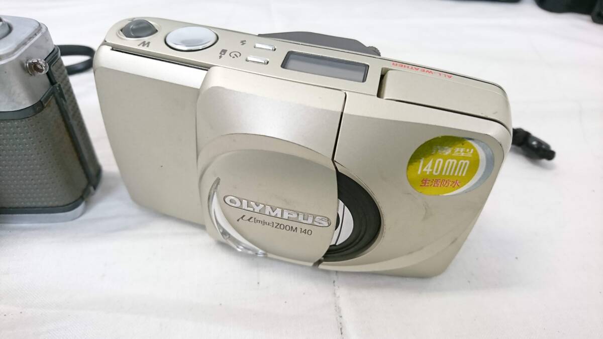 【USED品～ジャンク品】Nikon ニコン OLYMPUS オリンパス他 一眼レフ フィルムカメラなど 計17点/写ルンです/Konica/minolta/10-RMS45の画像8