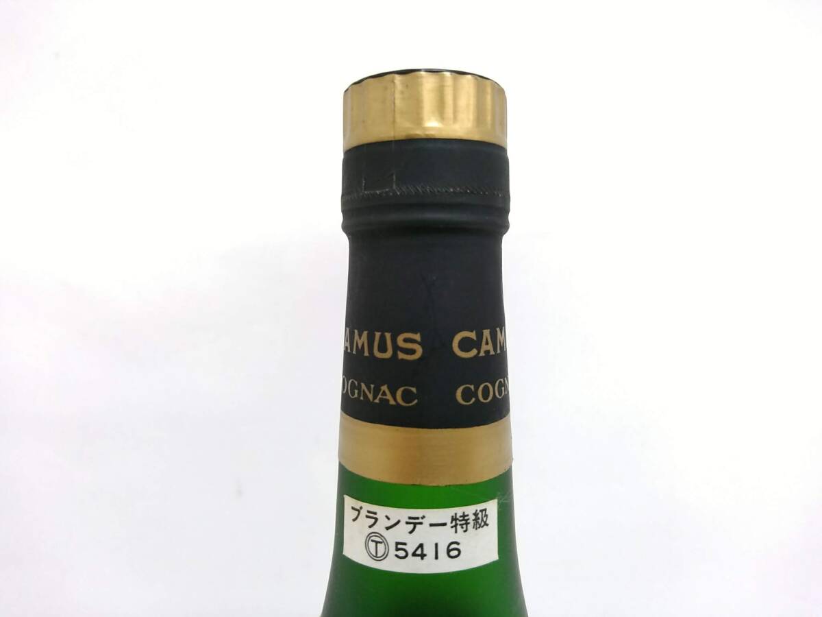 【コレクション放出品 未開栓】CAMUS カミュ GRAND グランド V.S.O.P コニャック ブランデー 700ml 40%/古酒/アルコール/6-01YZ040602の画像3