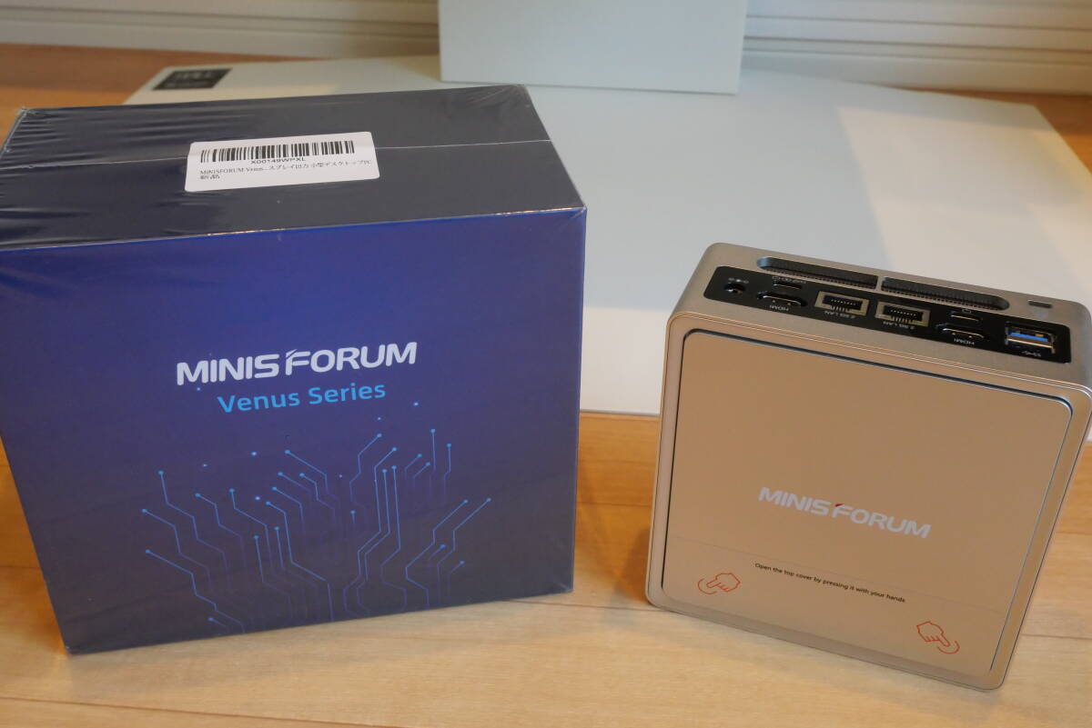 MINISFORUM Venus Series NAB5 第12世代 Core i5-12450H 16GB 512GB SSD Windows11 Pro ミニPCの画像1