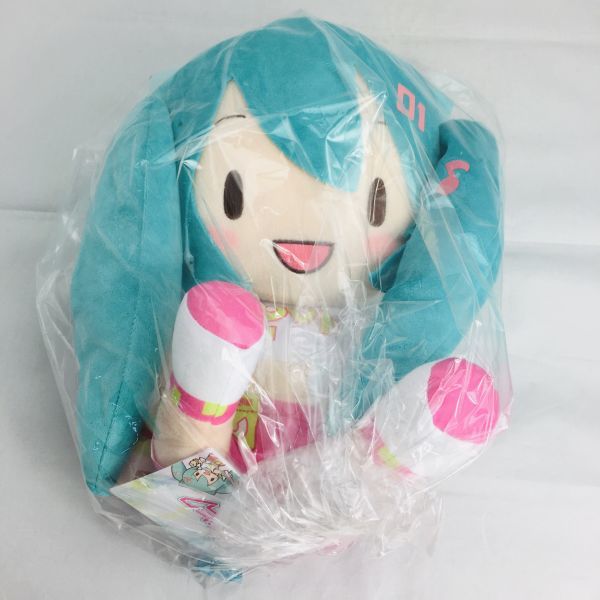 Hatsune Miku soft toy figure 初音ミク ぬいぐるみ 初音ミクシリーズ ふわぷち L ライブ応援 初音 ミク 未来 VOCALOID ボカロの画像5