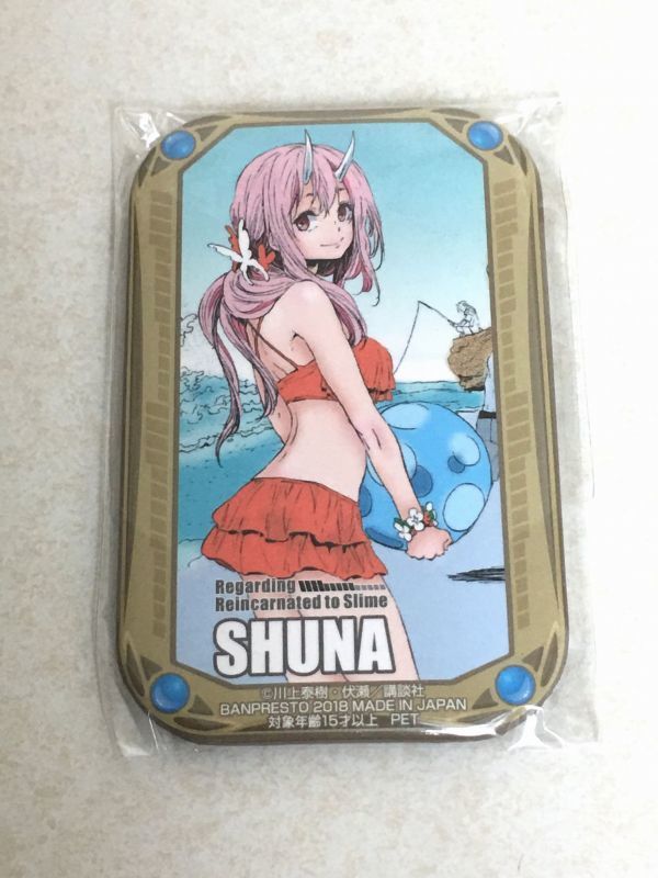 That Time I Got Reincarnated as a Slime SHUNA PinBack button 転生したらスライムだった件 シュナ 缶バッチ 朱菜 缶バッジ 転スラ_画像1