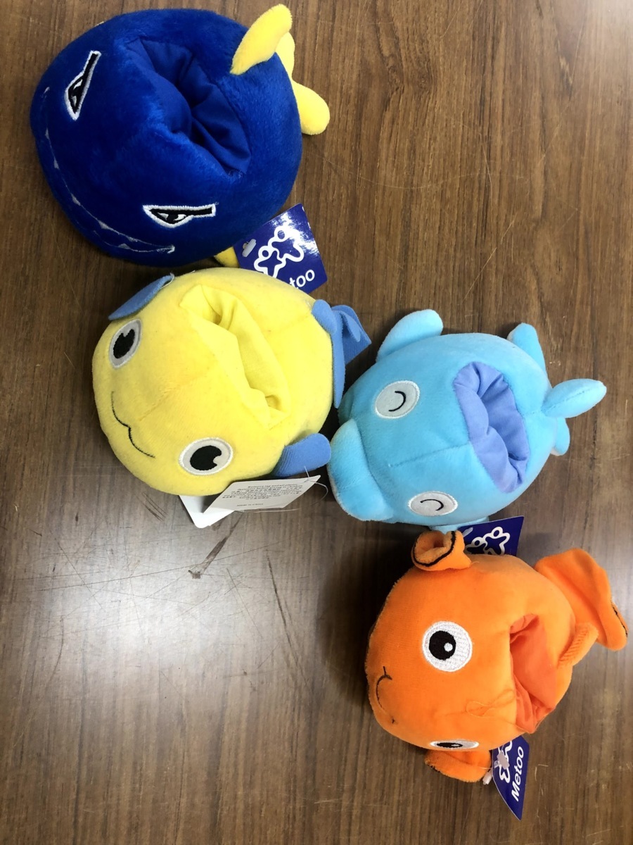 海の生物小物入れぬいぐるみセット（4種）_画像1