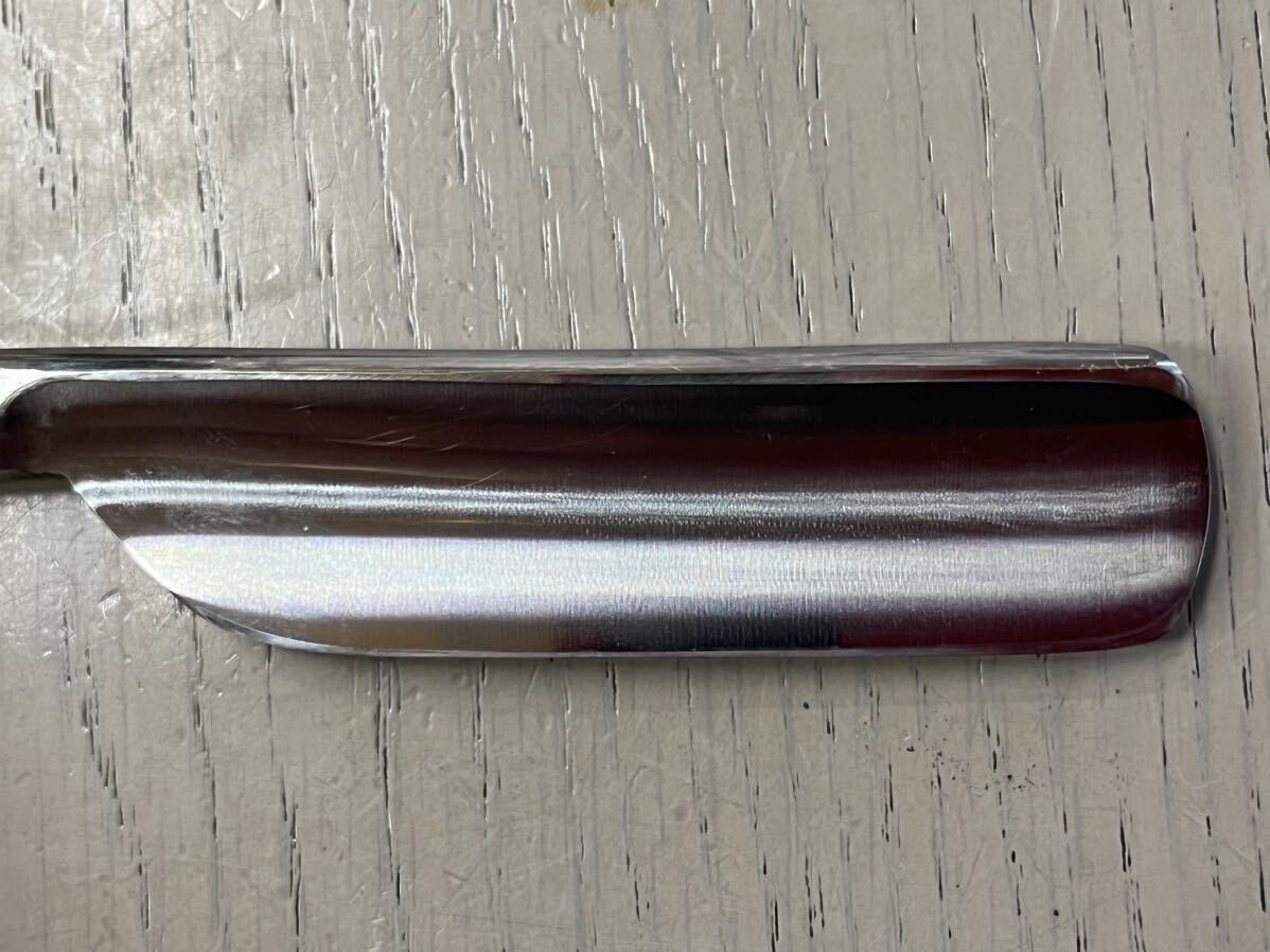 極美品 西洋剃刀 西洋カミソリ ゾーリンゲン SOLINGEN 理美容 Dr Balfanz 1915 Spitzenqualitat Solingen Straight Razor_画像6