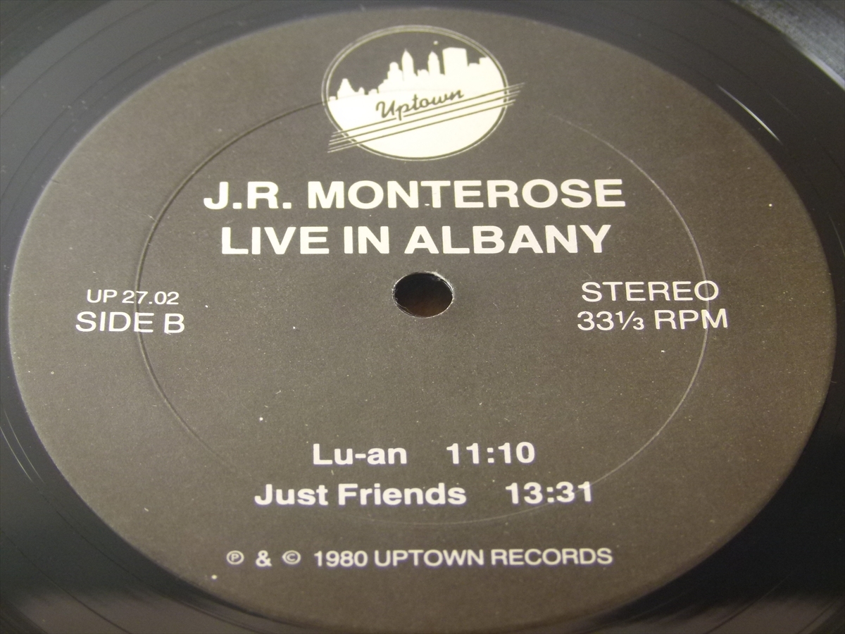 【オリジナル】LIVE IN ALBANY / J.R.Monteroseの画像3