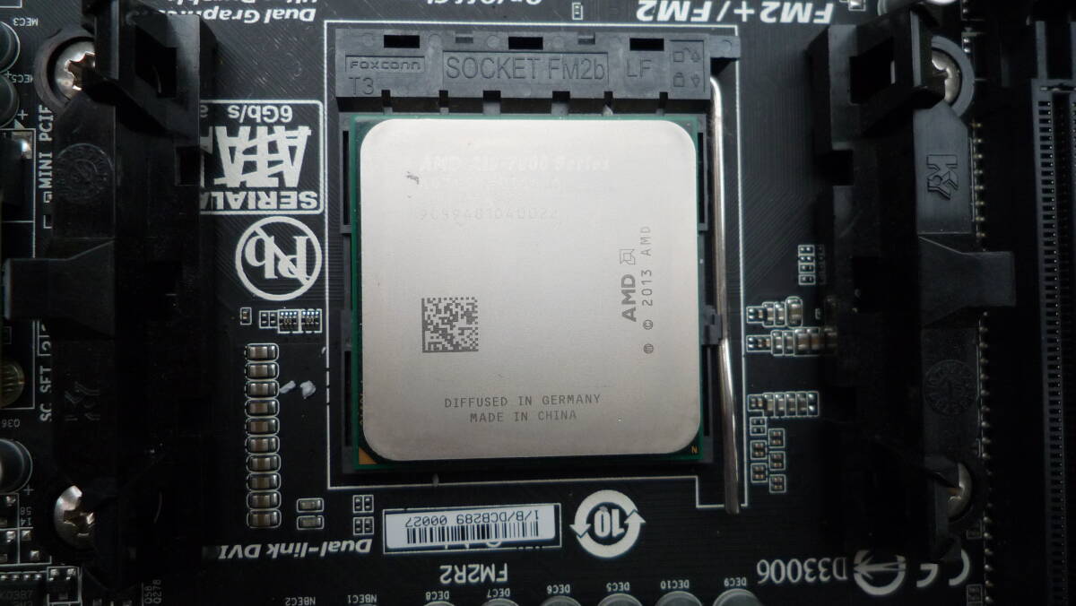 Mini ITXマザー  Gigabyte F2A88XN-WIFI ＋ AMD A10-7850K ＋ Corsair DDR3 2400MHZ 4G 2枚 の画像6