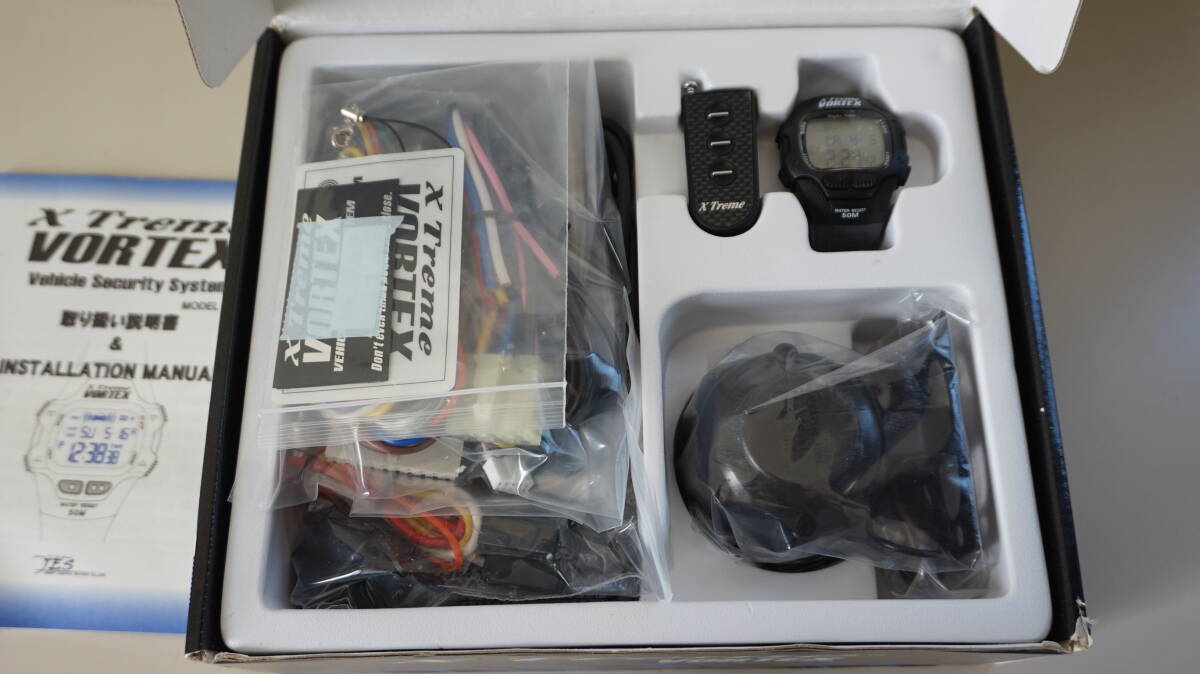 エンジンスターター付き腕時計タイプセキュリティ 日本電機サービス JES(開封済未使用品) X Treme VORTEX MODEL Bの画像2