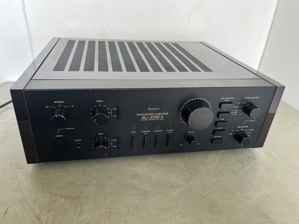 SANSUI Sansui AU-D707X landscape pre-main amplifier 