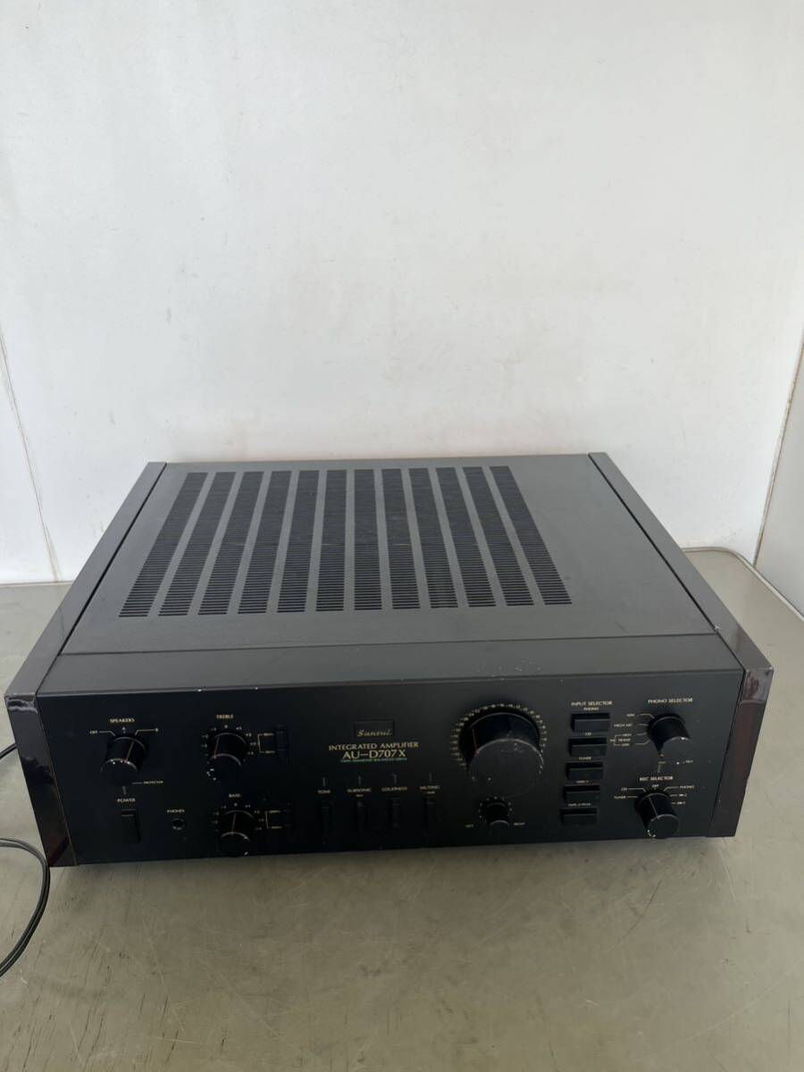 SANSUI Sansui AU-D707X landscape pre-main amplifier 