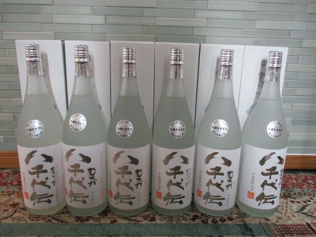 芋焼酎 八千代伝 むろか かめ壺仕込み 2023～2024 1800ml 6本セット 化粧箱付_画像1