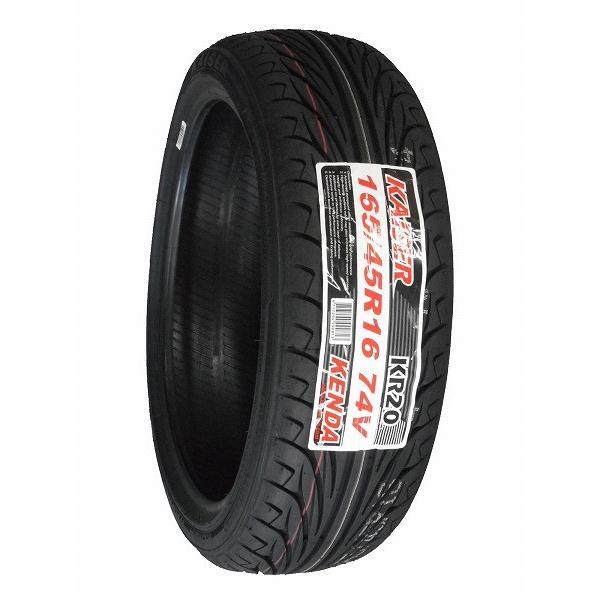 4本セット 165/45R16 2023年製造 新品サマータイヤ KENDA KR20 送料無料 ケンダ 165/45/16の画像3