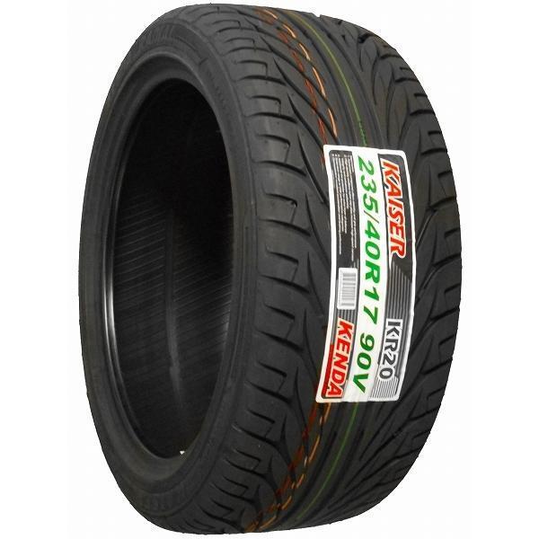 4本セット 235/40R17 2023年製造 新品サマータイヤ KENDA KR20 送料無料 ケンダ 235/40/17_画像3