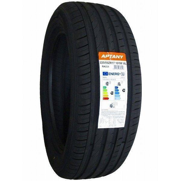 2本セット 225/55R17 2023年製造 新品サマータイヤ APTANY RA301 送料無料 225/55/17_画像3