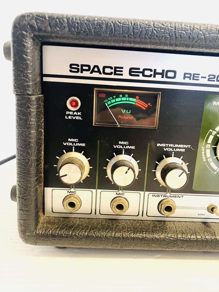 通電OK ローランド ECHO SPACE ROLAND Roland Echoエフェクター スペース エコー RE-201の画像2