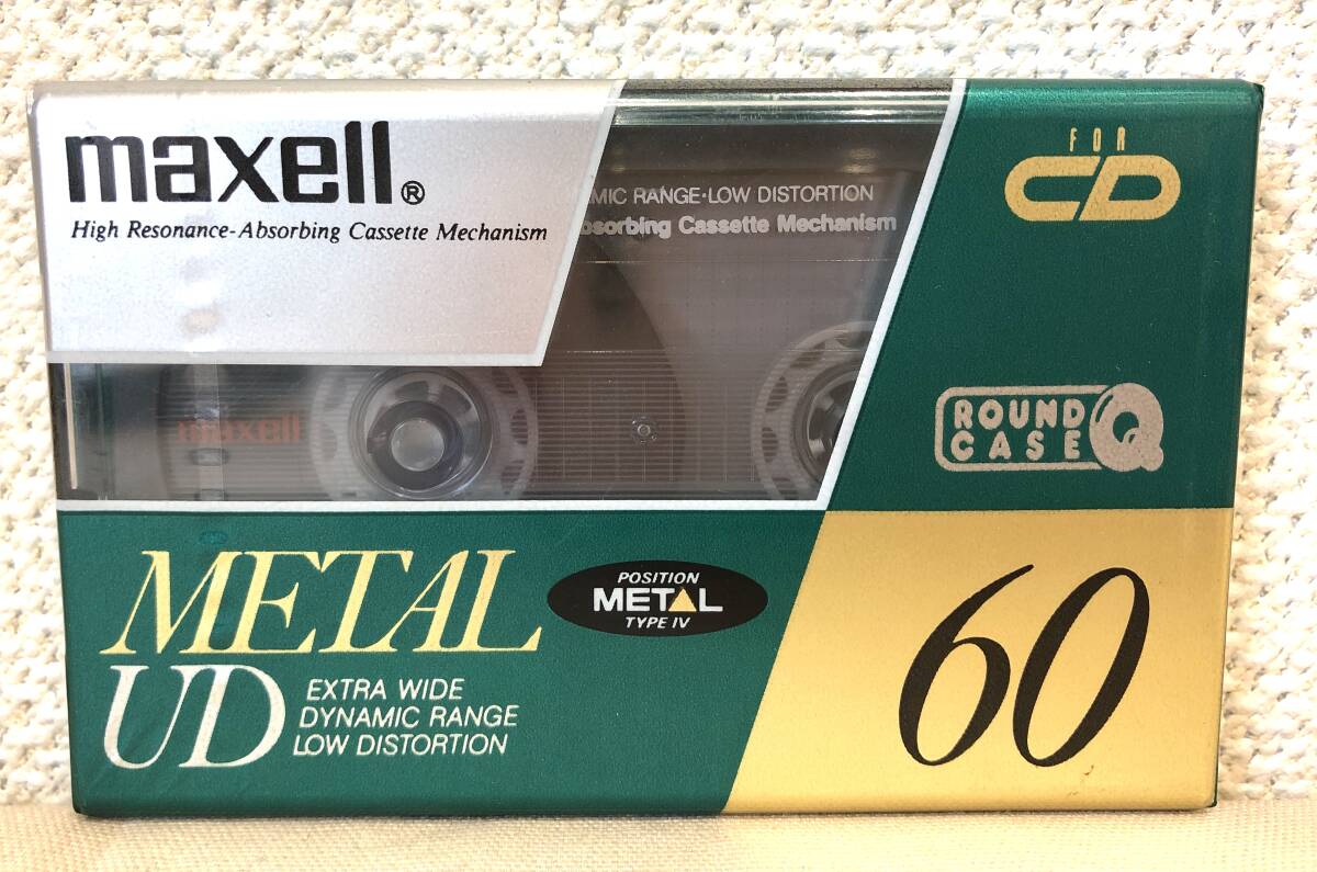 4-5【未使用品】マクセル Maxell METAL UD 60分＆70分 fpr CD メタル/アクシア AXIA PS-2 54分 ハイポジション カセットテープ 3本セットの画像4