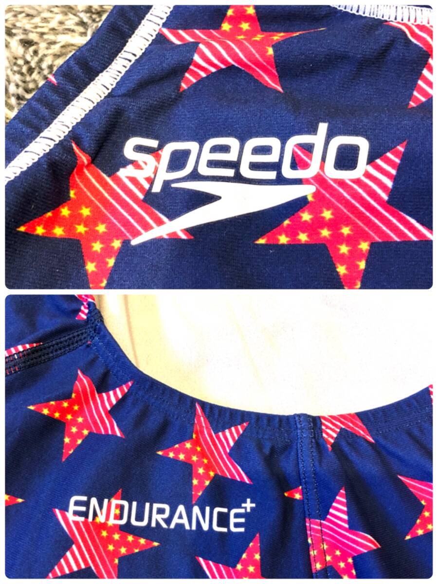 4-24【未使用品】スピード SPEEDO（SD56N75）ENDURANCEJ 競泳水着・ハーフスパッツ/サイズLの画像3