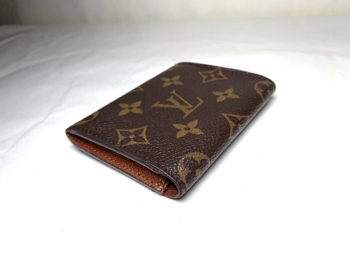 2 1円 ■極美品■ LOUIS VUITTON ルイヴィトン M62920 モノグラム アンヴェロップ カルト ドゥ ヴィジット カードケース ブラウン系の画像6