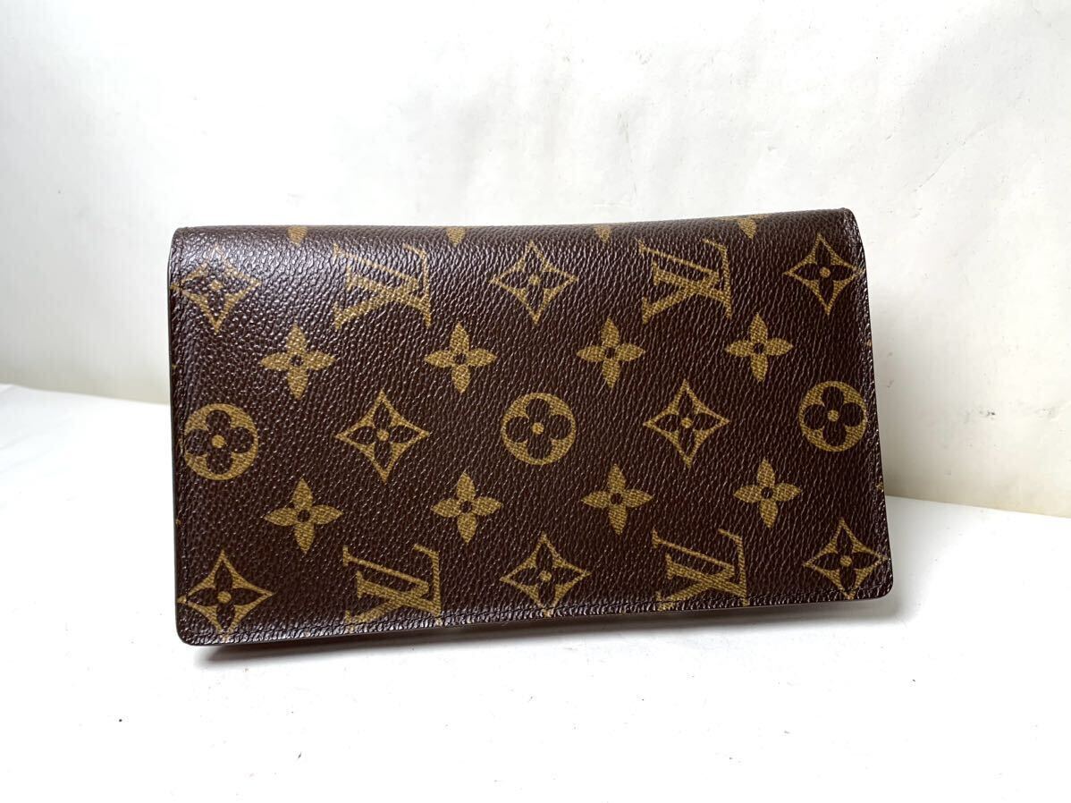 ■使用僅か極美品■ LOUIS VUITTON ルイヴィトン M61823 モノグラム ポルト バルール カルト クレディ 財布 ウォレット ブラウン系の画像1