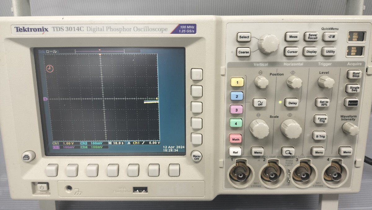 ★テクトロニクス★デジタルオシロスコープ「TDS3014C」 の画像1