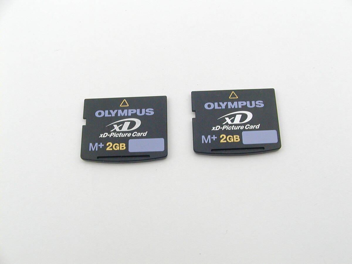 OLYMPUS Olympus xD-Picture Card xD Picture card M+ type 2GB memory card 2 pieces set operation verification settled free shipping 