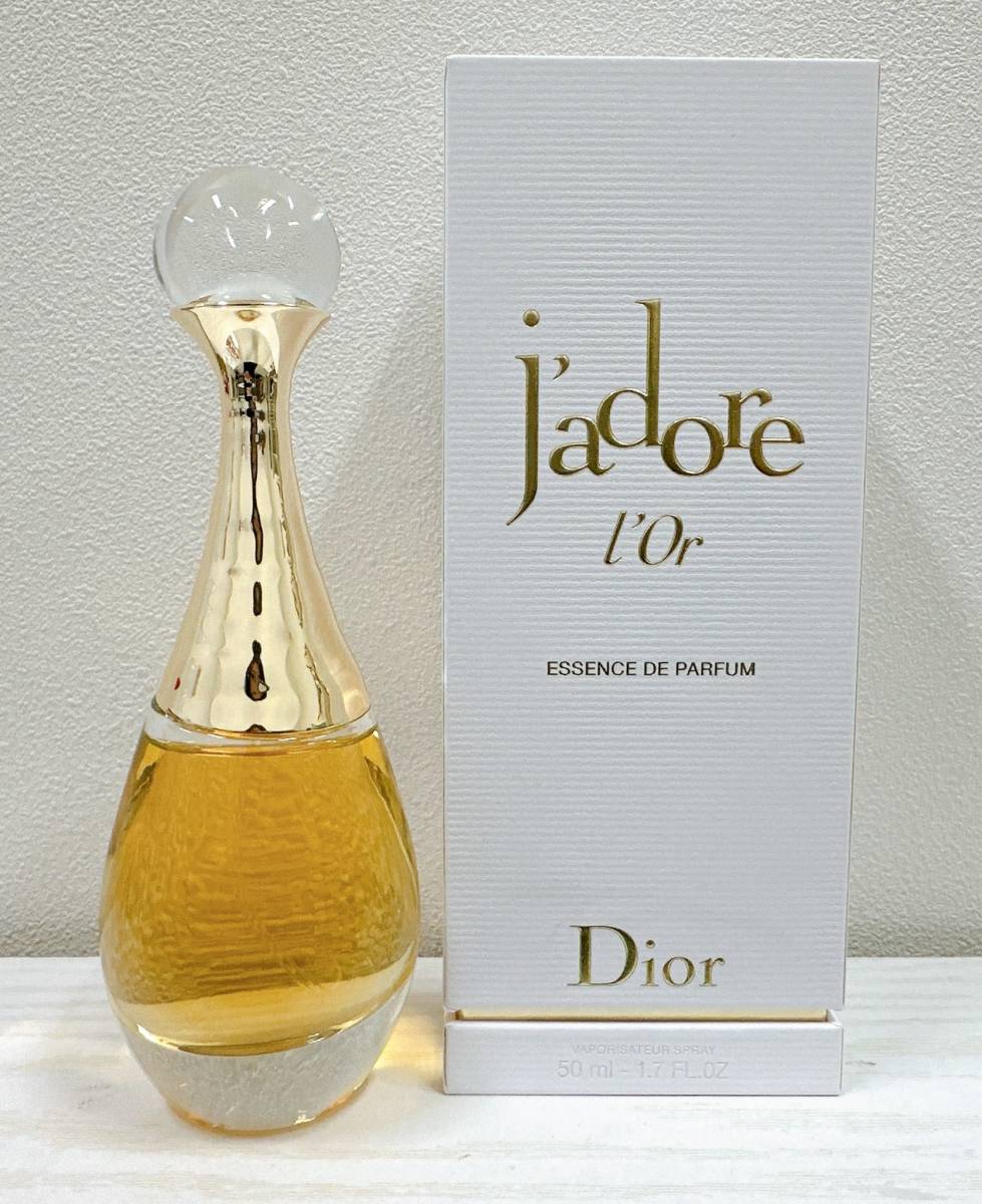 ◇◆3658f　未使用品　Christian Dior　クリスチャン ディオール　香水　ジャドール ロー　エッセンス ドゥ パルファン　50ml　保管品◆◇_画像1