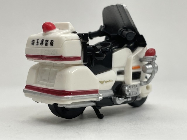 ■★THE POLICE 10 Honda GL1500-P（白バイ）（埼玉県警察/警察車両/プルバックバイク）の画像2