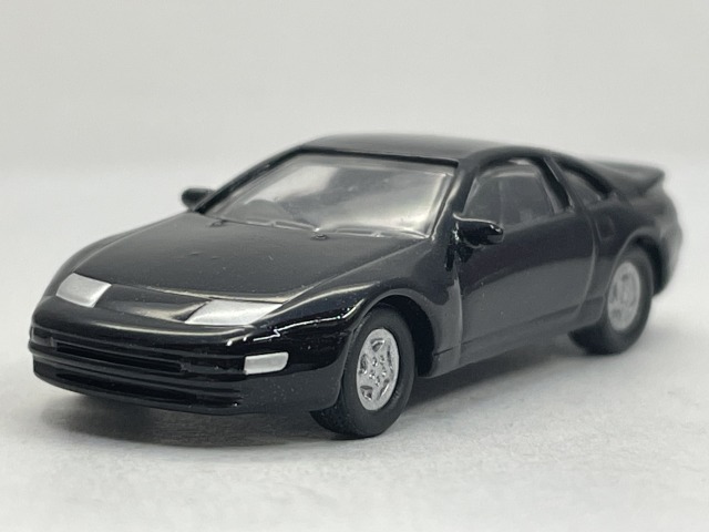 ■★サークルＫサンクス ニッサン・フェアレディZミニカーコレクション 300ZX(CZ32) 1989（ブラック／KYOSHO／1：100スケール）の画像1