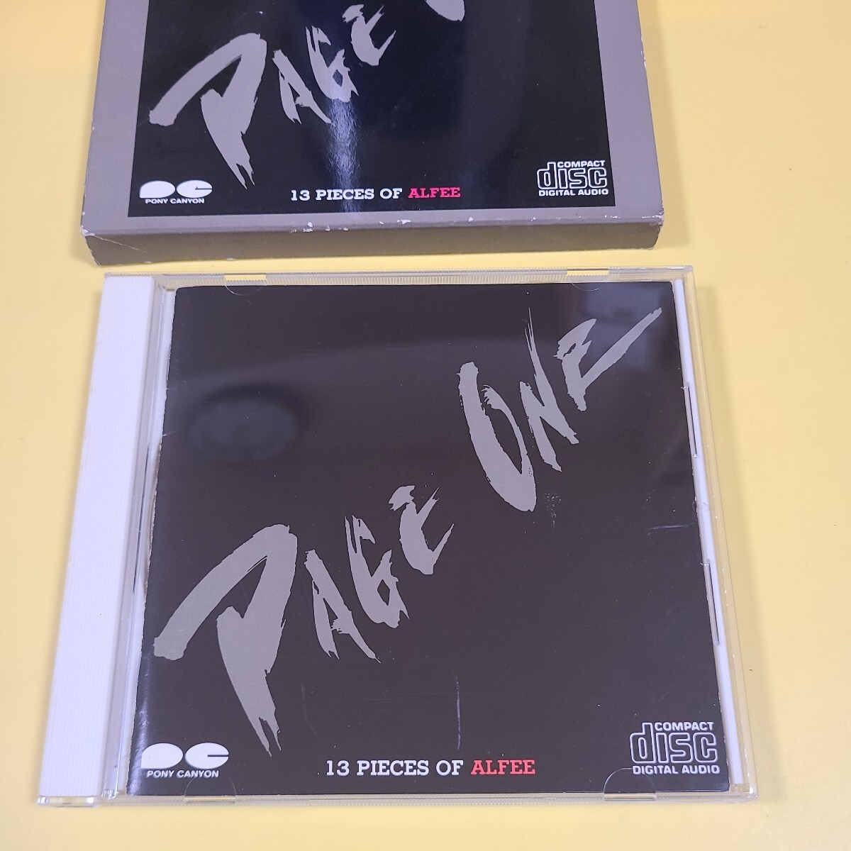 10◆◇CD アルフィー THE ALFEE ●アルフィー / PAGE ONE ～ 13 PIECES OF ALFEE ～◇◆_画像2