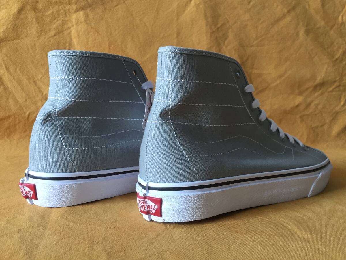 Vans バンズ V38CL＋DECON SK8-HI DECON DX スニーカー ハイカット CHARCOAL グレー US8H 26.5cm EUR42 デッドストック 未使用保管品の画像8