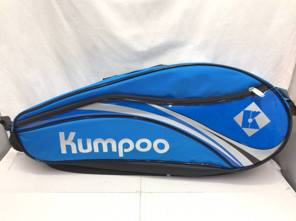 kumpoo. способ чехол для ракетки ракетка кейс бадминтон черный X голубой SS-316241