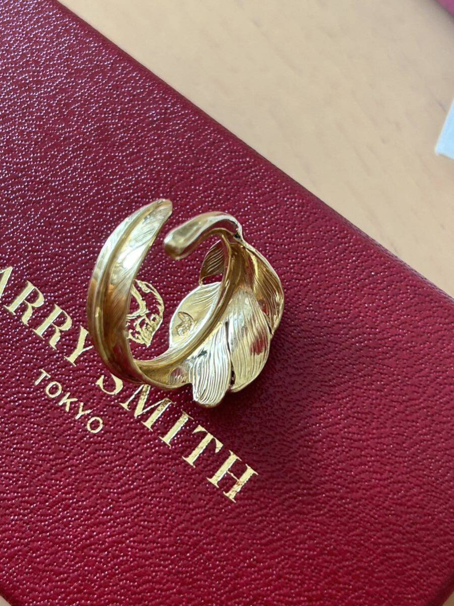 LARRY SMITH ／ALL 18K KAZEKIRI FEATHER RING／ラリースミス 全金カゼキリフェザーリング／検索 ゴローズ goro's の画像9