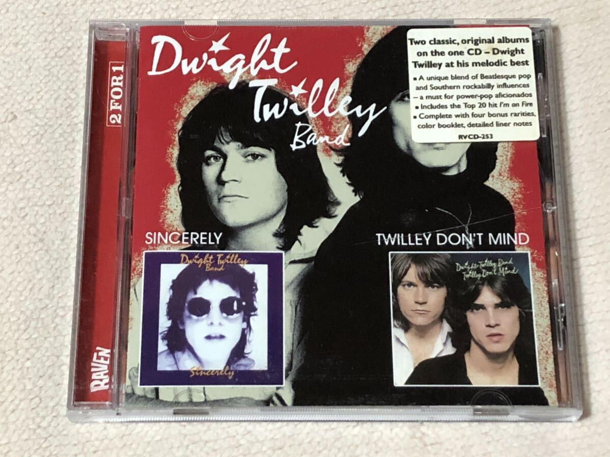 dwight twilley band / sincerely+twilley don't mind ボーナス含む全25曲 検索 bomp yellow pills ramones damned sex pistols パンク天国の画像1