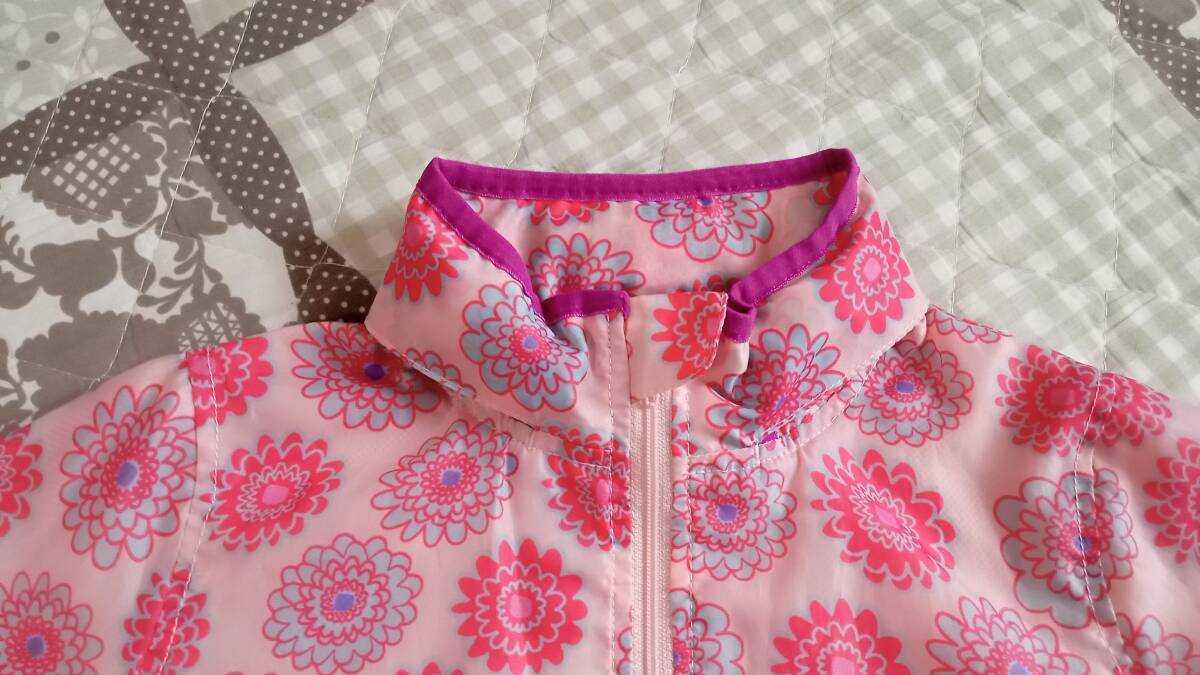 *Bobson. outer / size 120 pink floral print *used*